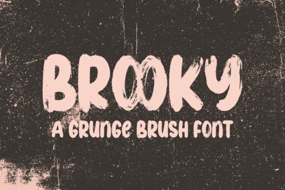 Brooky Font: Modern Handwritten Typography for Web Design