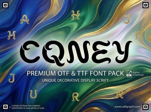 Coney Font: Elevating Handmade Labels and Decor