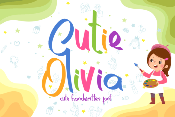 Cutie Olivia Font: A Relaxed Script for Small Business Branding