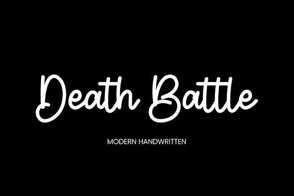 Death Battle Font for Editorial Design and Branding