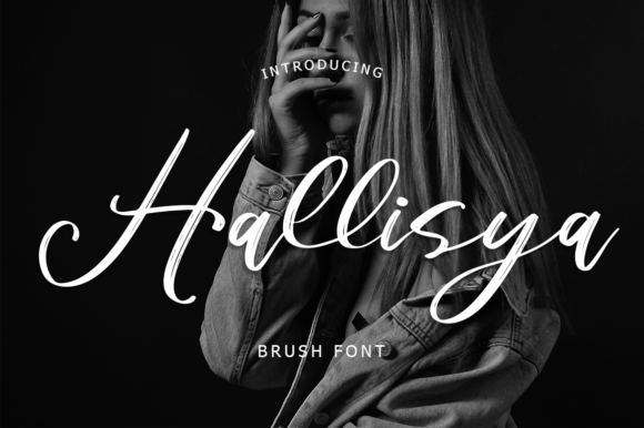Hallisya Font: Elegant Script Typography for Web Design