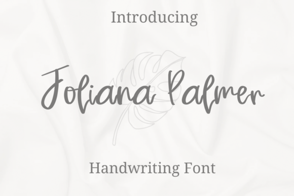 Joliana Palmer Font: Elevating Small Business Branding