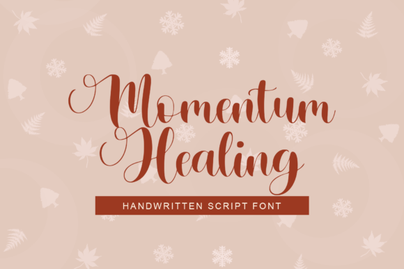 Momentum Healing Font for Friendly Small Business Branding