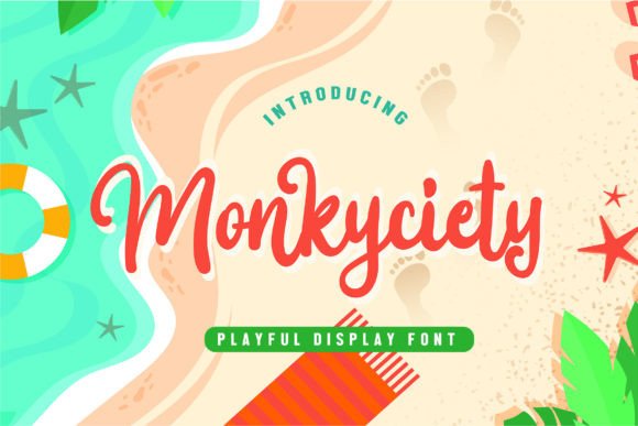 Monkyciety Font Review for Editorial Design