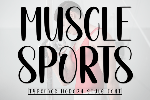Muscle Sports Font: Friendly Handwritten Type for Web Design