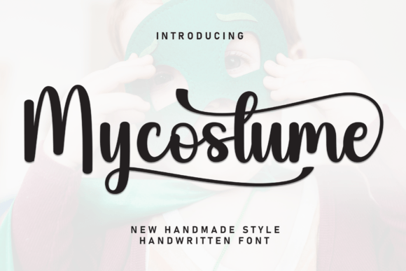 Mycostume Font: Sweet Handwritten Style for Makers