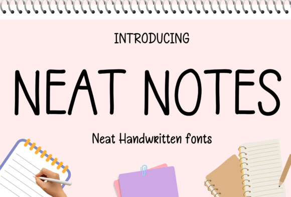 Neat Notes Font Review for Editorial Design