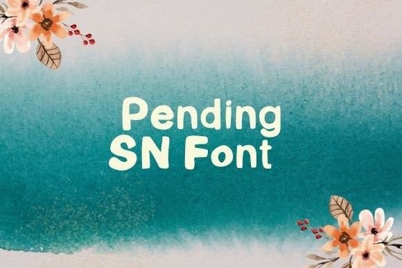 Pending Sn Font: Editorial Warmth for Digital Layouts