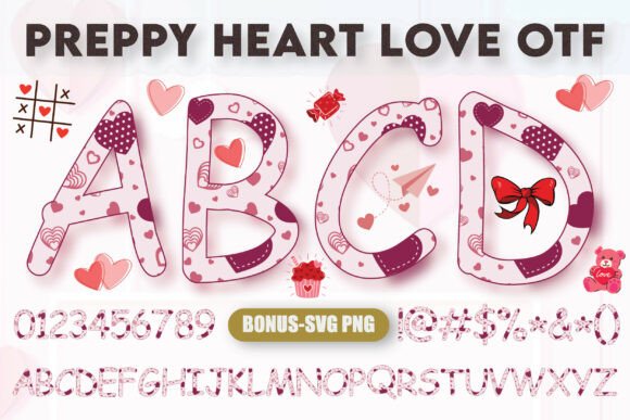 Preppy Heart Love Font: A Branding Review for Small Business