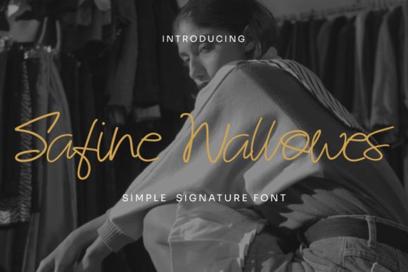 Safine Wallowes: Playful Script Font Free Download