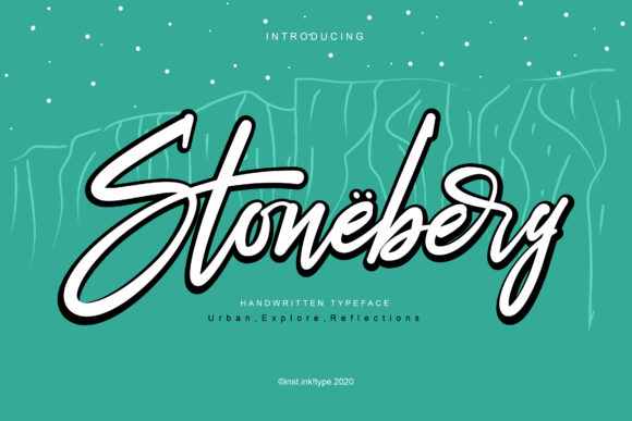 Stoneberg Font: Elevating Campaign Visuals with Elegant Script