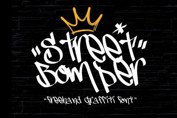 Street Bomper Font for Small Business Branding
