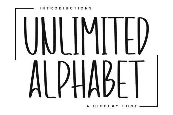 Unlimited Alphabet Font Review for Makers