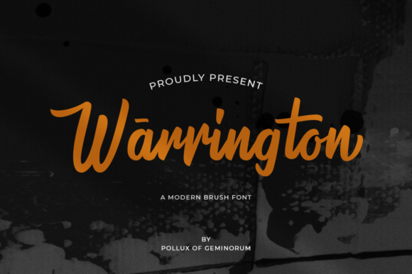 Warrington Font: Elegant Script for Digital Marketing